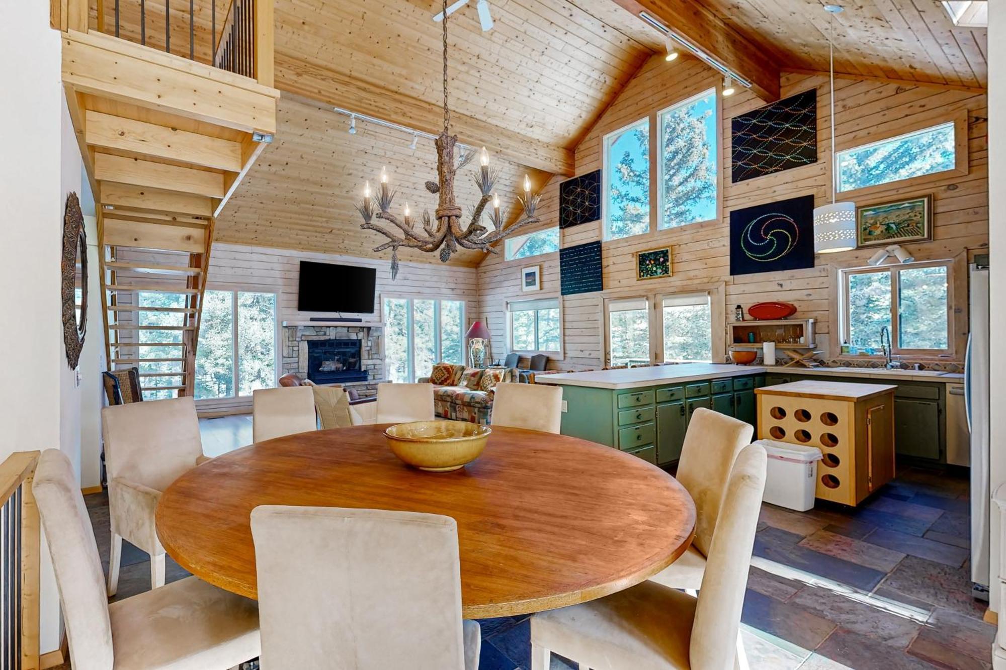 Villa Sunny Mountain Delight Angel Fire Exterior foto